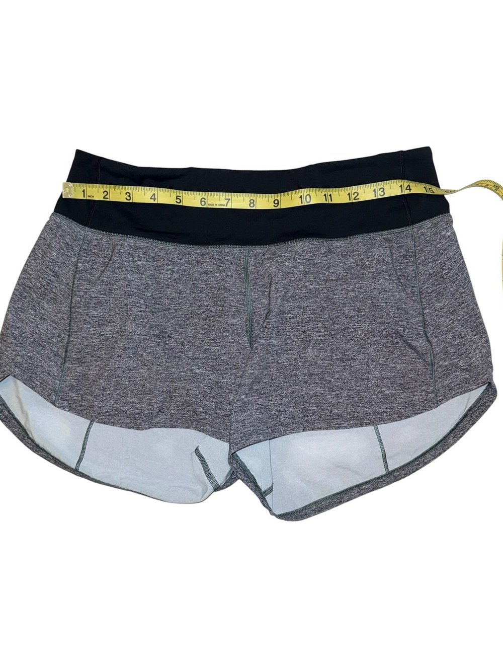 Lululemon Speed Up Short Long *4" Updated Fit
Heather Lux / Black Sz 6 - Picture 5 of 9